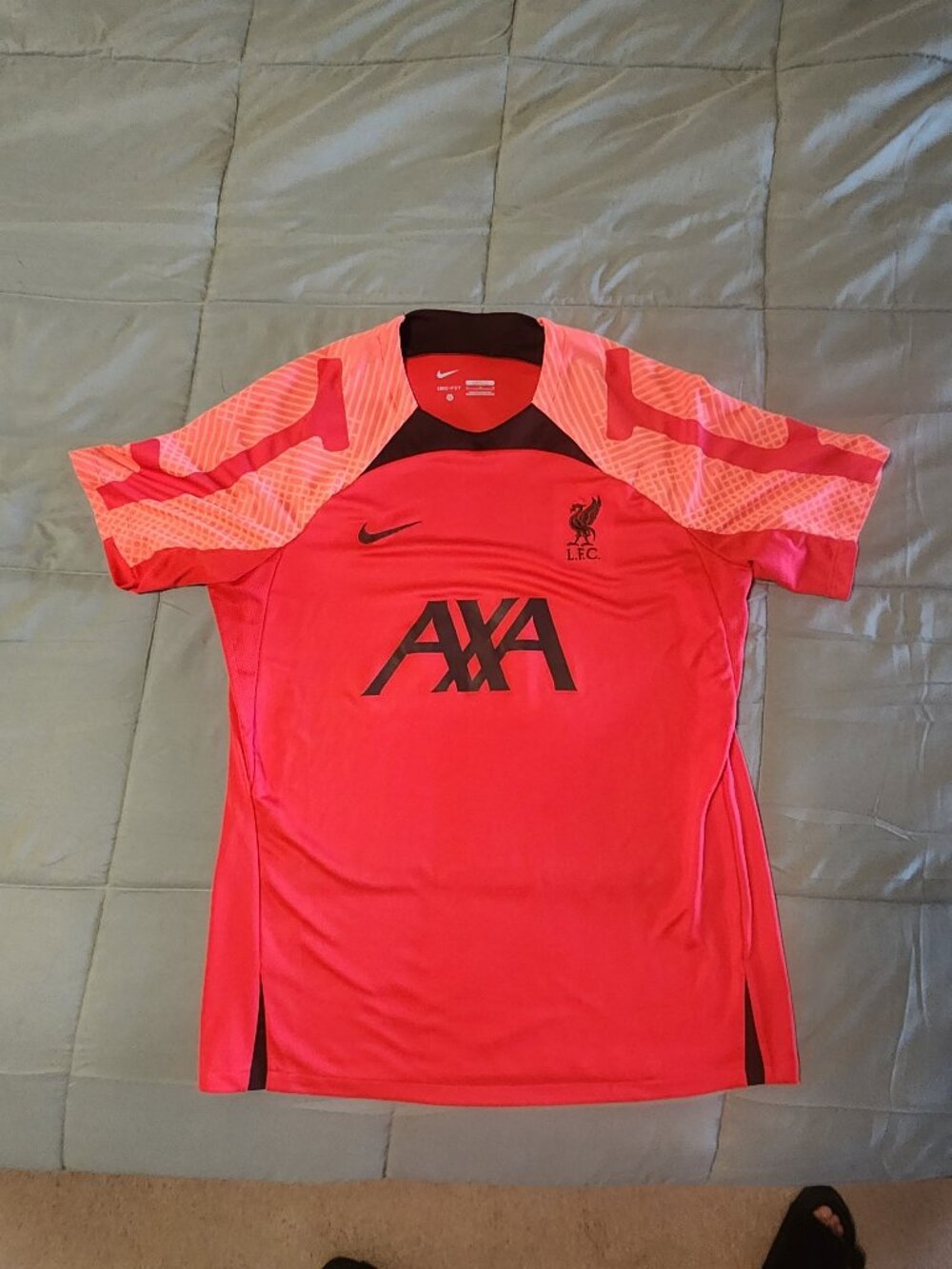 Liverpool FC Strike Men's Nike Dri-FIT Short-Sleeve Soccer Top Size Large (Slim)